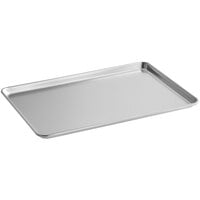 Baker's Lane Heavy-Duty Full Size 16 Gauge 18" x 26" Wire Rim Aluminum Bun / Sheet Pan