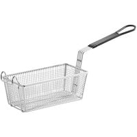 Backyard Pro 11" x 5 3/8" x 4 1/8" Twin Fryer Basket with Front Hook